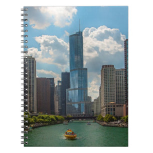 Skyline Chicago Spiral Notebook