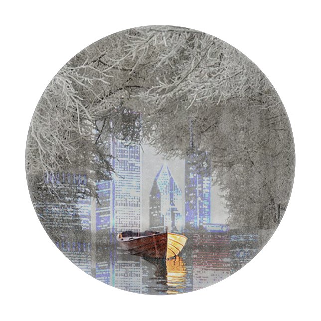 Skyline Cutting Board (Front)