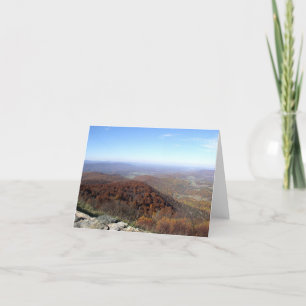 Skyline Drive Notecard