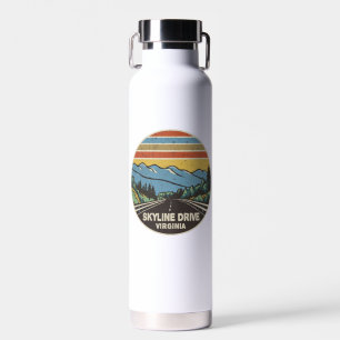 Skyline Drive Shenandoah Virginia Mountains Water Bottle