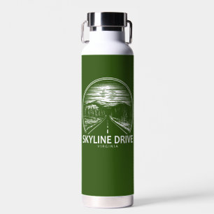 Skyline Drive Virginia Forest Water Bottle