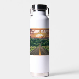 Skyline Drive Virginia Sunset Water Bottle