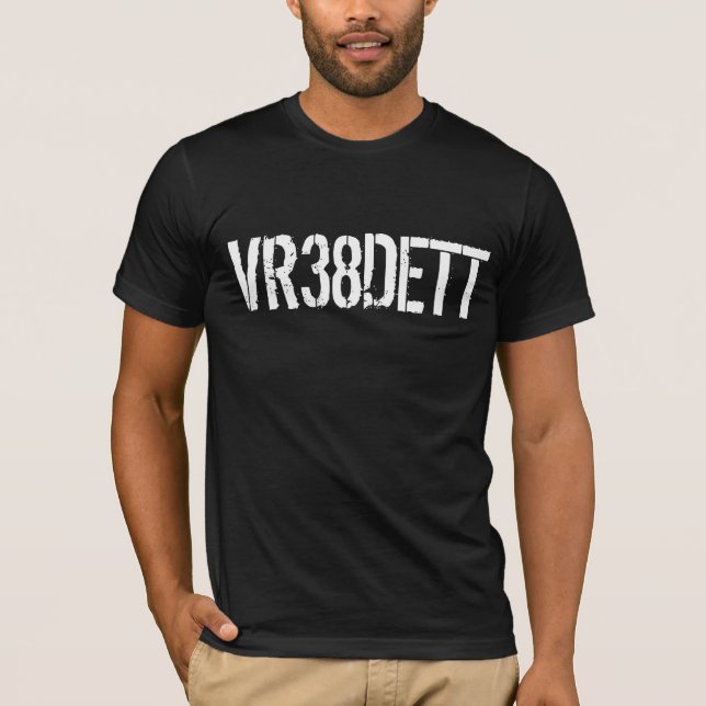Skyline GT-R VR38DETT Engine Code T-Shirt (Front)