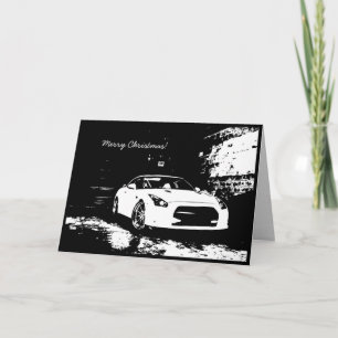 Skyline GTR Christmas Holiday Card