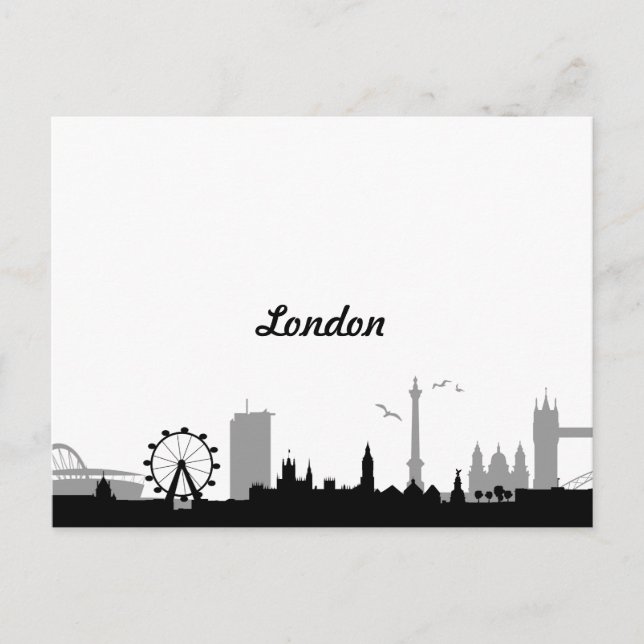 Skyline London Postcard (Front)