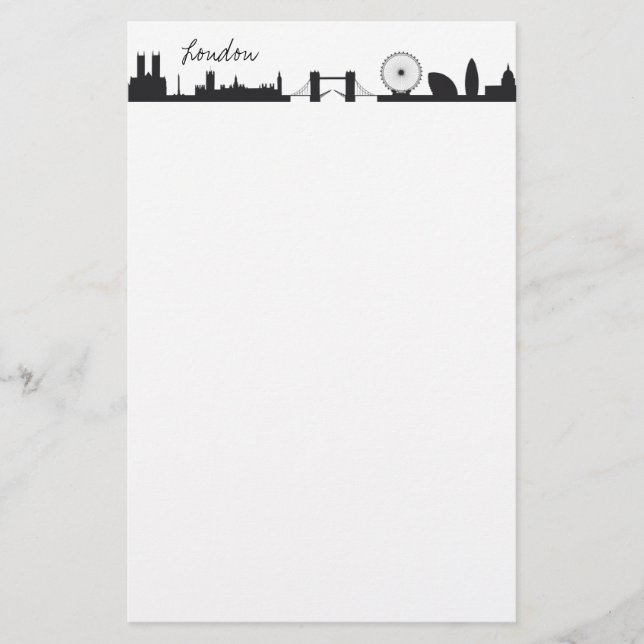 Skyline London Stationery (Front)