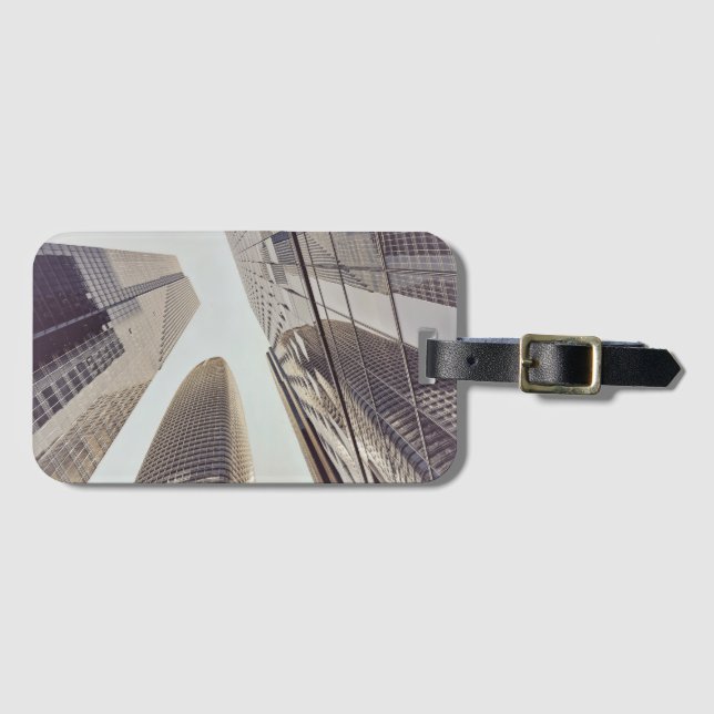 Skyline Luggage Tag (Front Horizontal)
