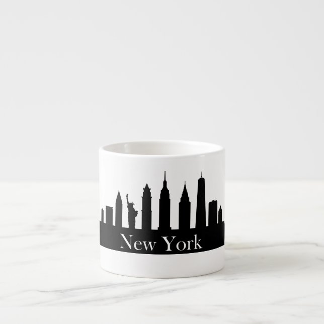 Skyline New York Espresso Cup (Front)