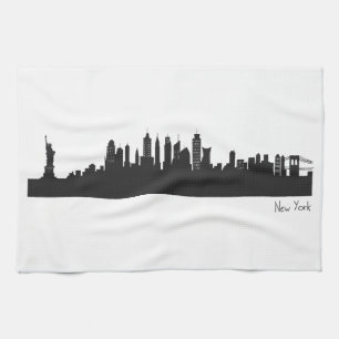Skyline New York Tea Towel