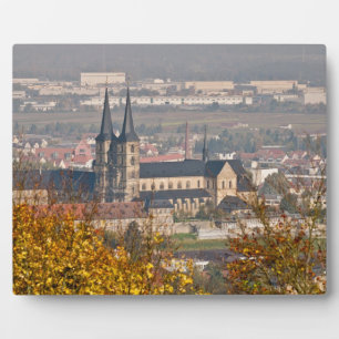 Skyline of Bamberg, Germany Plaque