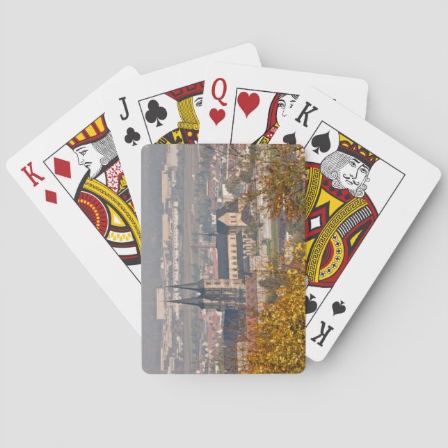 Skyline of Bamberg, Germany Playing Cards (Back)