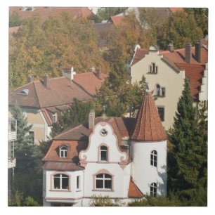 Skyline of Bamberg, Germany Tile