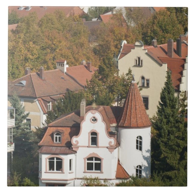 Skyline of Bamberg, Germany Tile (Front)