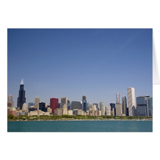 Skyline of Chicago, Illinois, USA. (Front Horizontal)