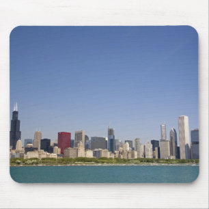 Skyline of Chicago, Illinois, USA. Mouse Pad