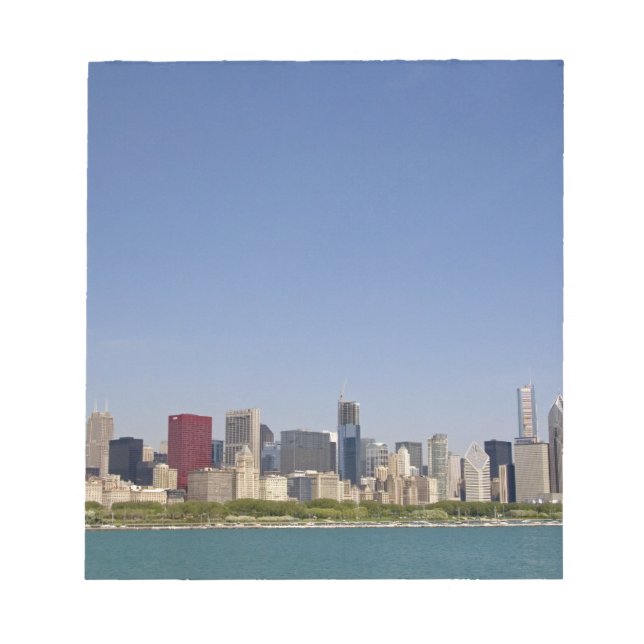 Skyline of Chicago, Illinois, USA. Notepad (Front)