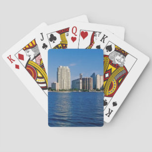 Skyline of Miami, Florida Playing Cards