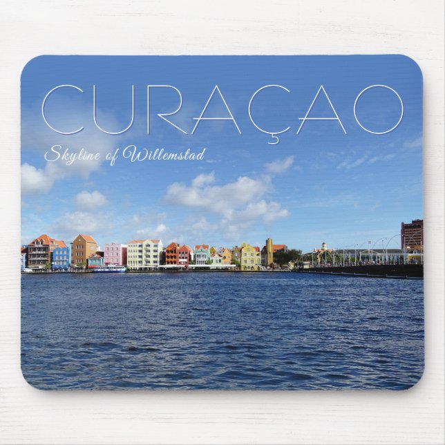 Skyline of Willemstad Mouse Pad (Front)