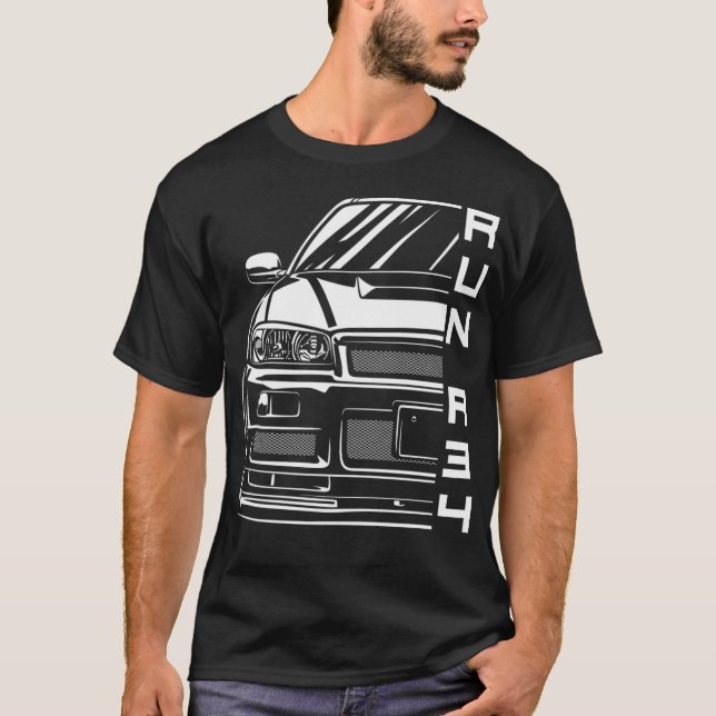 Skyline R34 T-Shirt (Front)