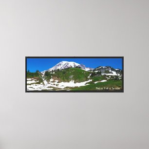 Skyline Trail at Paradise - Mt. Rainier, WA Canvas Print