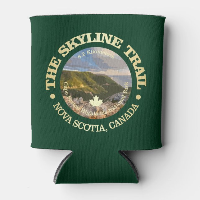 Skyline Trail (Nova Scotia) Can Cooler (Front)