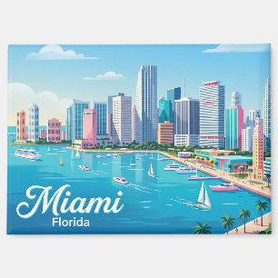 Skyline USA Magnet