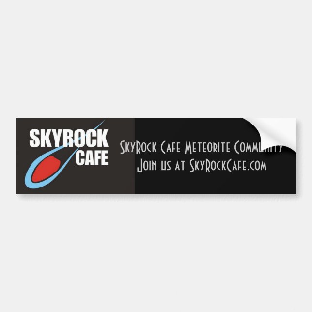 skyrock bumper sticker 1 (Front)