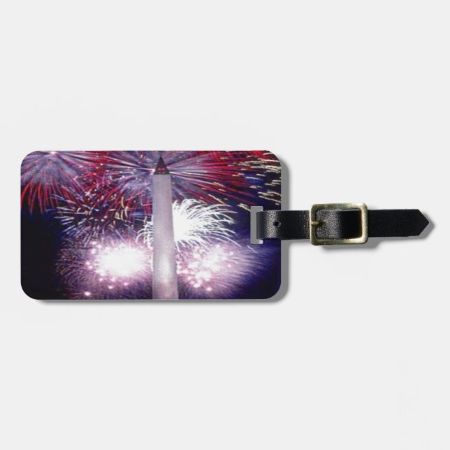 Skys Light Up Luggage Tag (Front Horizontal)