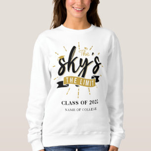 Sky's The Limit  Class of 2022 Grad Personalised Sweatshirt
