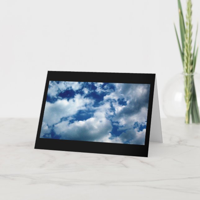 "Sky's the Limit" Graduation Card (Front)