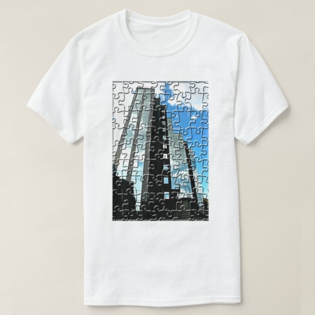 Skyscraper Puzzle T-Shirt (Design Front)