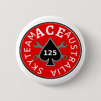 Skyteam ACE riders Australia 6 Cm Round Badge