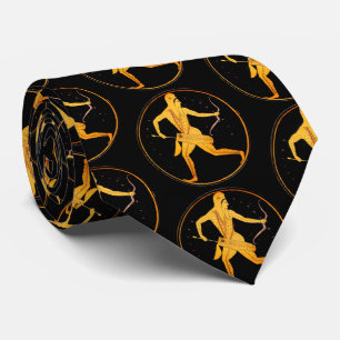 SKYTHIAN ARCHER Tondo Greek Attic red Figure Tie