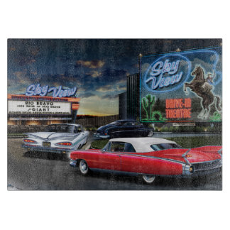 Skyview Drive In Cutting Board