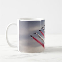 Skyward Glory: Patriotic Flyover Mug