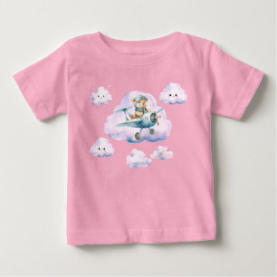 Skyward Soiree: Teddy Bear Adventure T-Shirt