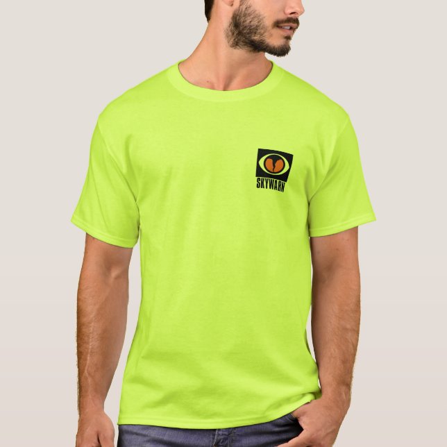 SKYWARN SAFETY GREEN TShirt (Front)