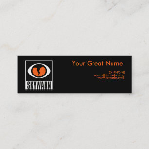 SKYWARN Storm Spotter Small Business Card