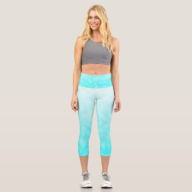 Skywashed Reverie Capri Leggings (Front)