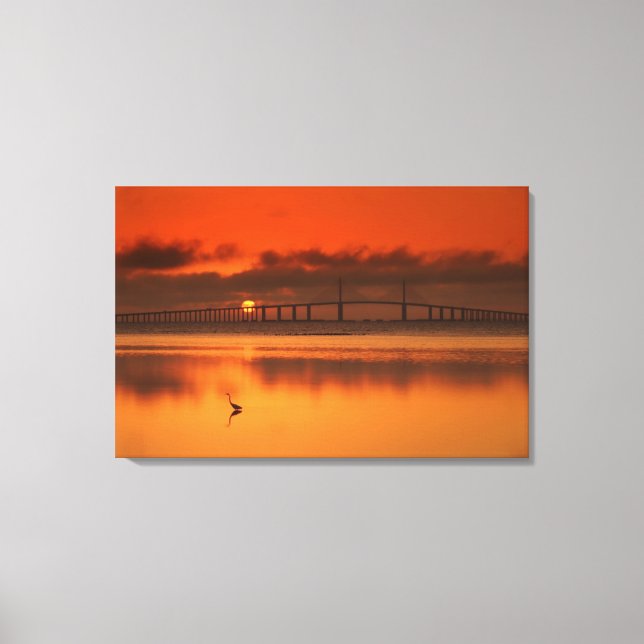 Skyway Bridge Canvas Print (Front)