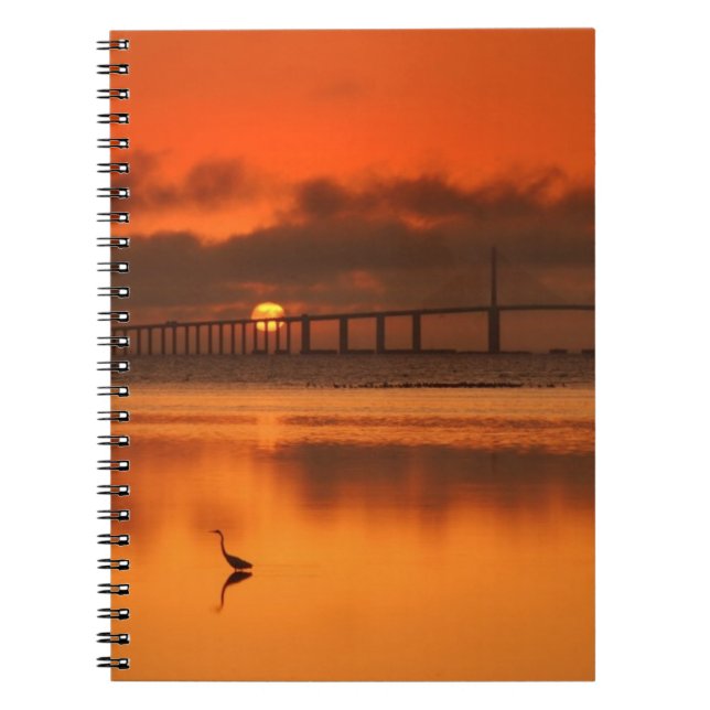 Skyway Bridge Spiral Notebook (Front)