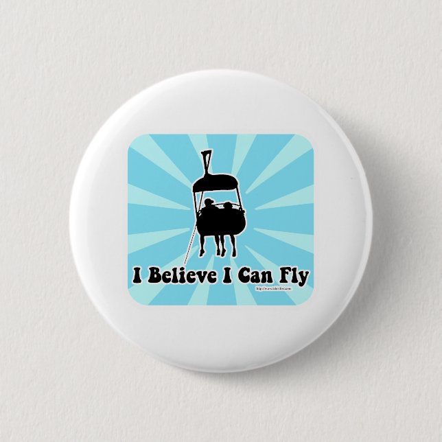 Skyway Flier 6 Cm Round Badge (Front)