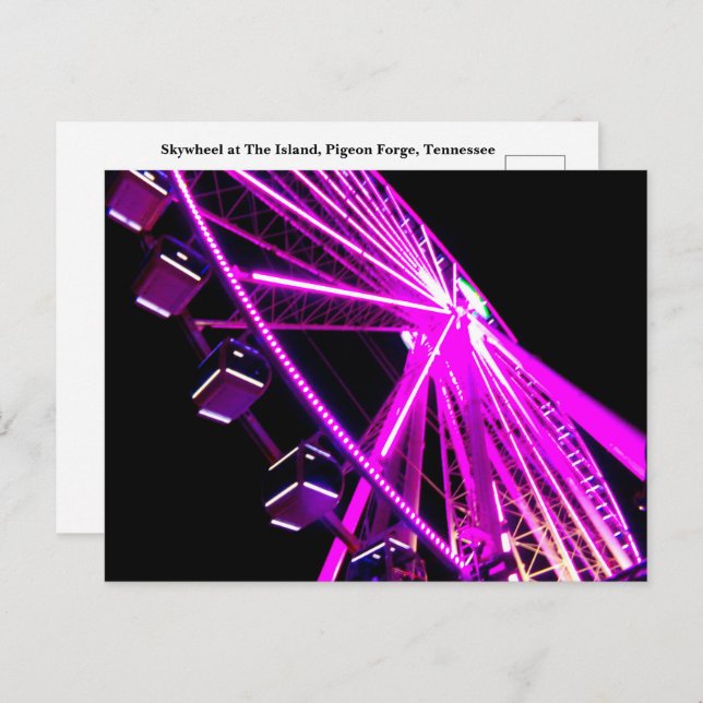 Skywheel at The Island in Pigeon Forge, Tennessee Postcard (Front/Back)