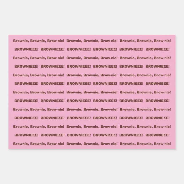 SKZ BROWNIEEE! Gift Wrap (Front)