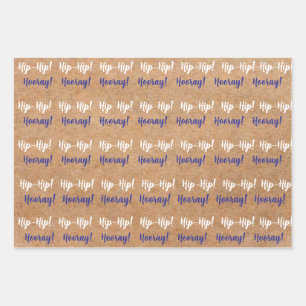 SKZ Hip Hip Hooray Gift Wrap