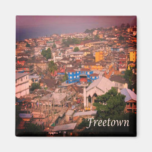 SL - Sierra Leone - Freetown Magnet
