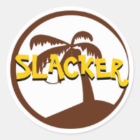Slacker Sticker