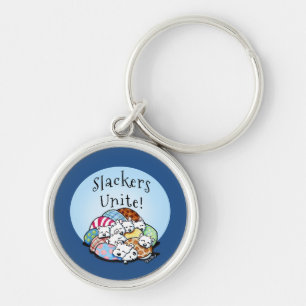 Slackers Unite Key Ring
