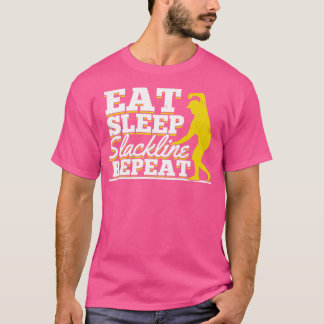 Slacklining Sport Slackline Slackliner Gift T-Shirt