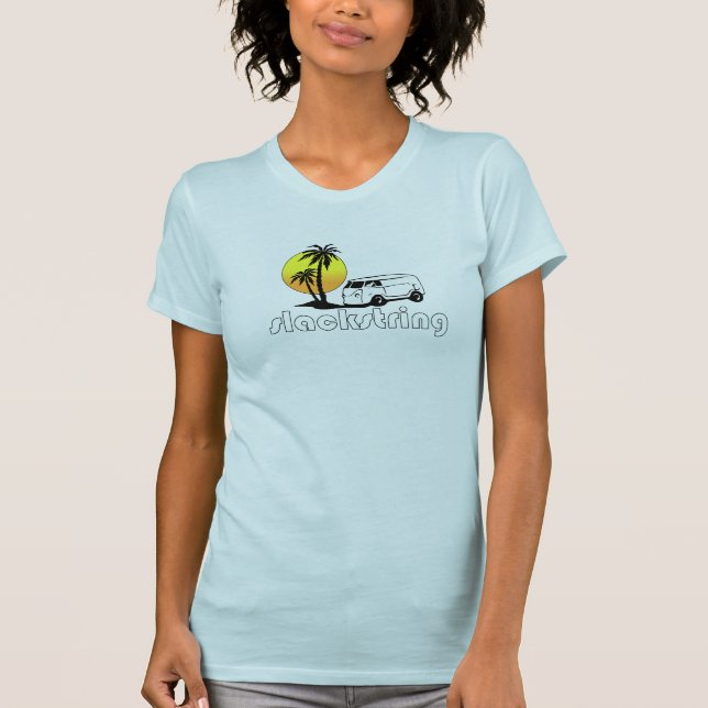 Slackstring Girl's Tee (Front)